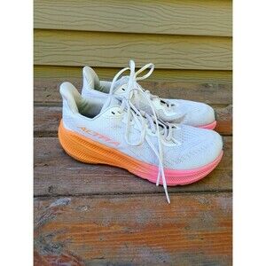 ALTRA Women's Experience Flow 2 Running Shoes, White/Orange, Size 8 Athletic
